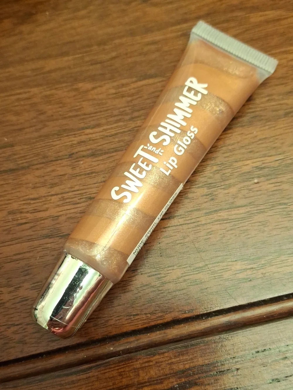 Swert And Shimmer Lip Gloss Nude Swirl 15.5ml New Sealed Tube